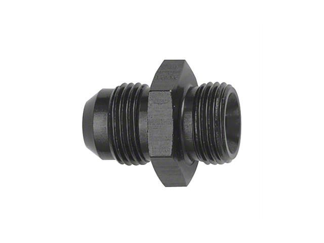 Metric Adapter; -8AN to 18x1.5; Black