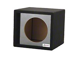 Bbox 15-Inch Single Vented Subwoofer Enclosure; Black Carbon Fiber (Universal; Some Adaptation May Be Required)