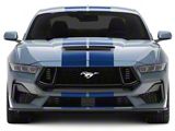 SEC10 Lemans Stripes; Blue; 10-Inch (24-26 Mustang)