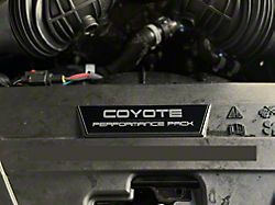 Aluminum Radiator Plate; Coyote Performance Pack (24-26 Mustang)