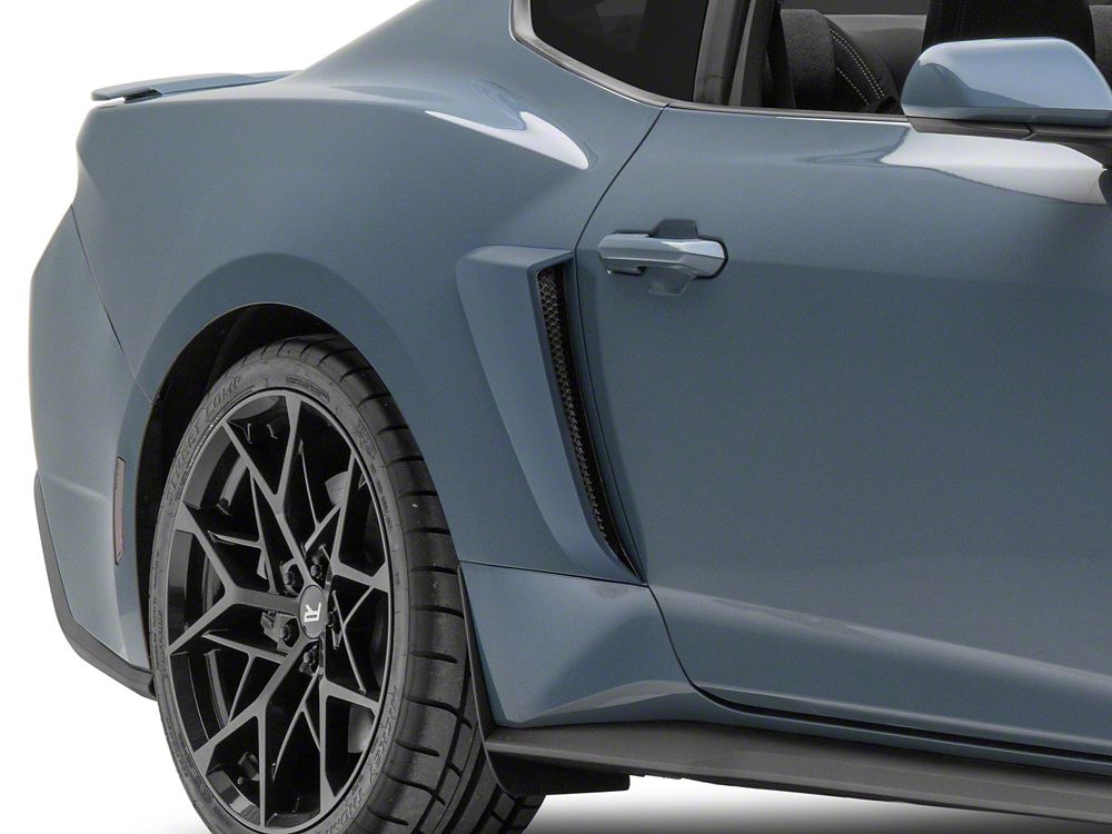 【SPERONE】24FW★ Overfit Shearling Fade Mustang MP Concepts Side Scoops; Unpainted (2024 Mustang) | MP Concepts