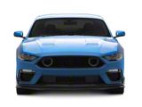Mach 1 Front Bumper Conversion with Upper Grille LED Lights; Unpainted (18-23 Mustang GT, EcoBoost)