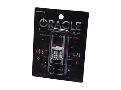 Oracle 12-LED 3-Chip SMD LED Reverse Light Bulb; Amber; 3157 (07-18 Jeep Wrangler JK)