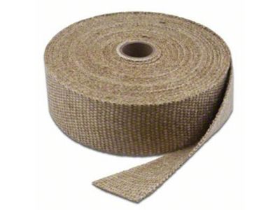 Thermo Tec Exhaust Wrap; 50-Foot x 2-Inch; Natural Color (Universal; Some Adaptation May Be Required)