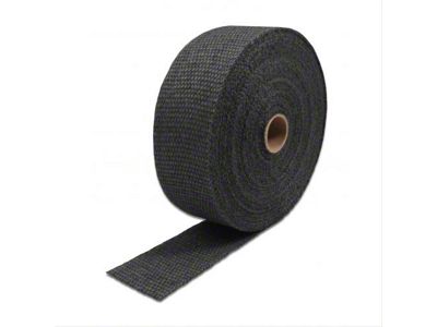 Thermo Tec Exhaust Wrap; 50-Foot x 1-Inch; Graphite Black (Universal; Some Adaptation May Be Required)