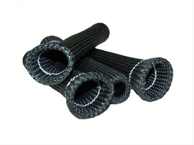 Thermo Tec Braided Plug Wire Sleeve; 6 x .375-Inch; Black; 6-Pack (Universal; Some Adaptation May Be Required)