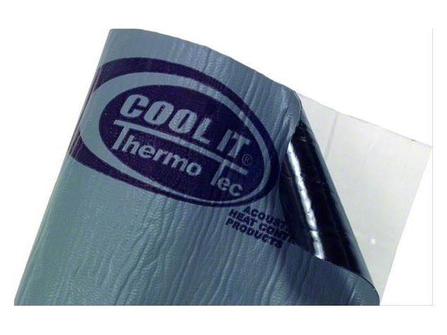 Thermo Tec Super Sonic Sound Deadening Mat; 12-Inch x 12-Inch (Universal; Some Adaptation May Be Required)