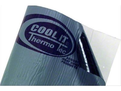 Thermo Tec Super Sonic Sound Deadening Mat; 12-Inch x 33-1/2-Inch (Universal; Some Adaptation May Be Required)
