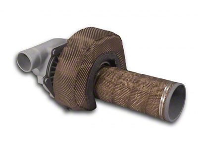 Thermo Tec Rogue Series T3 Turbo Heat Insulating Kit; Carbon Fiber (Universal; Some Adaptation May Be Required)