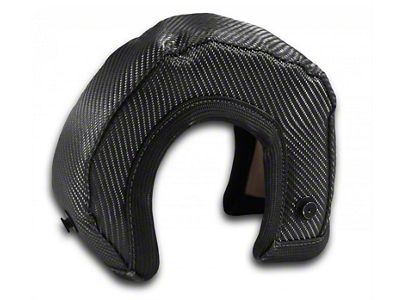Thermo Tec Rogue Series T3 Turbo Heat Shield; Ricochet Black (Universal; Some Adaptation May Be Required)