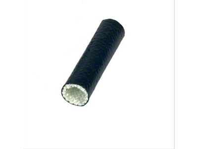 Thermo Tec Braided Fiberglass Heat Sleeve; 1/2-Inch x 10-Foot; Black (Universal; Some Adaptation May Be Required)