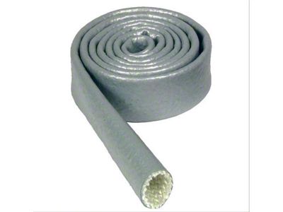 Thermo Tec Braided Fiberglass Heat Sleeve; 3/4-Inch x 3-Foot; Silver (Universal; Some Adaptation May Be Required)