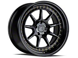 DS-X Gloss Black with Gold Rivets Wheel; 19x9.5; 30mm Offset (05-09 Mustang)