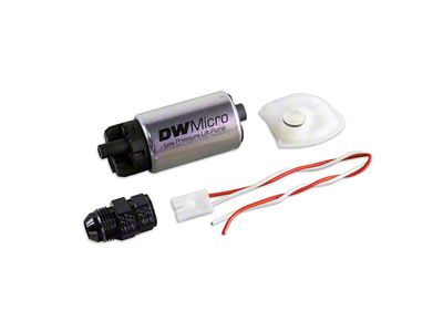 DeatschWerks DWMicro Low Pressure Lift Fuel Pump; -8AN; 210 LPH (Universal; Some Adaptation May Be Required)