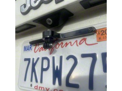 License Plate Action Camera Mount (Universal; Some Adaptation May Be Required)