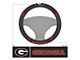 Steering Wheel Cover with University of Georgia Logo; Black (Universal; Some Adaptation May Be Required)