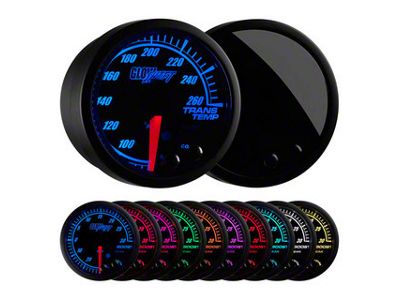 Transmission Temperature Gauge; Elite 10 Color (Universal; Some Adaptation May Be Required)