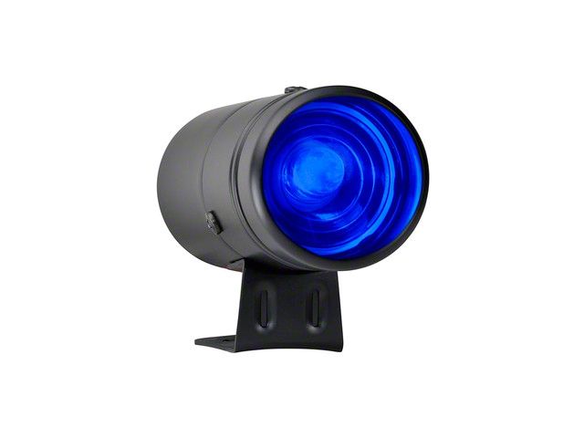 LED Adjustable Shift Light; Black and Blue (Universal; Some Adaptation May Be Required)