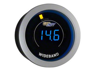 Digital Wideband Air/Fuel Ratio Gauge; Tinted (Universal; Some Adaptation May Be Required)