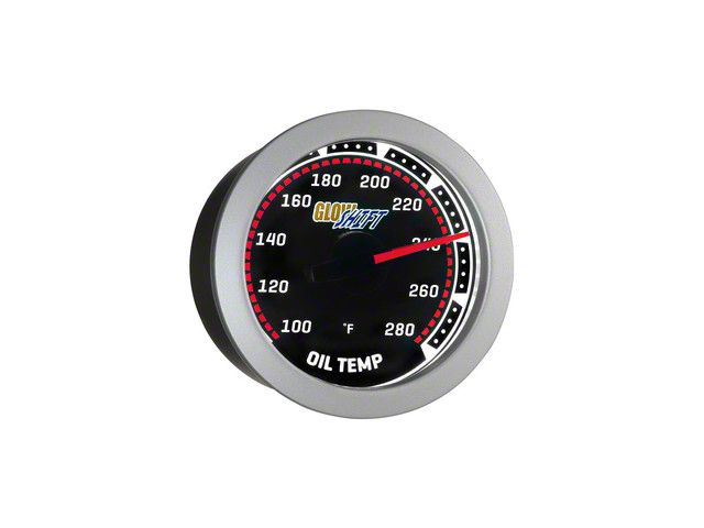 Oil Temperature Gauge; Tinted (Universal; Some Adaptation May Be Required)