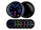 100 PSI Fuel Pressure Gauge; Tinted 7 Color (Universal; Some Adaptation May Be Required)