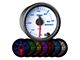 60 PSI Boost Gauge; White 7 Color (Universal; Some Adaptation May Be Required)