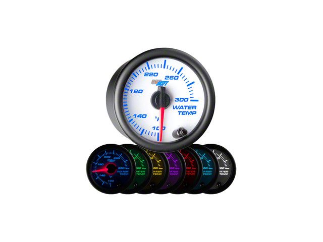 Water Temperature Gauge; White 7 Color (Universal; Some Adaptation May Be Required)