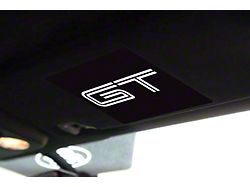 Visor Cover Overlays; GT (24-26 Mustang)