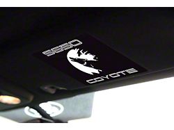 Visor Cover Overlays; S650 Coyote (24-26 Mustang)