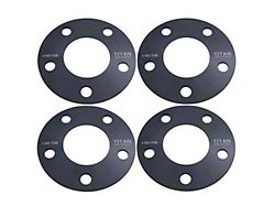 3mm Hubcentric Wheel Spacers; Set of Four (94-26 Mustang)