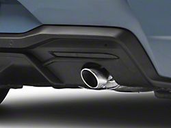 SpeedForm Rear Bumper Reflector Covers; Smoked (24-26 Mustang)
