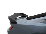 GT Style Rear Spoiler; Matte Black (24-26 Mustang Fastback)