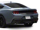 MMD Decklid Panel; Gloss Carbon Fiber (24-26 Mustang)