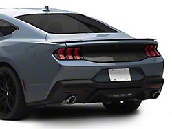 MMD Decklid Panel; Gloss Carbon Fiber (24-26 Mustang)