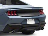MMD Decklid Panel; Matte Carbon Fiber (24-26 Mustang)