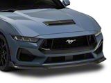 SpeedForm 3-Piece Chin Spoiler; Carbon Appearance (24-26 Mustang)