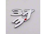 Fender Emblems; Chrome (11-17 Mustang V6)
