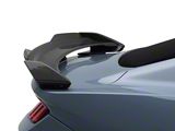 SuperAutoUSA Rear Wing Spoiler with Gurney Flap; Carbon Fiber (24-26 Mustang)