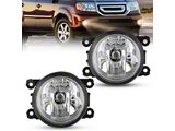 Fog Lights; Clear (05-09 Mustang V6 w/ Pony Package; 10-14 Mustang GT/CS)