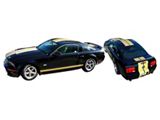 Shelby GT-H Style Rocker Panel Stripes; Hertz Gold (05-09 Mustang)