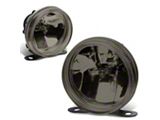 3.50-Inch Round Fog Lights; Smoke (Universal; Some Adaptation May Be Required)