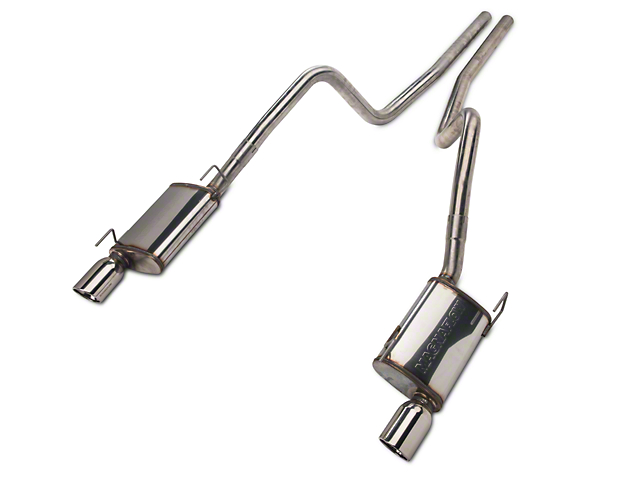 Magnaflow Street Series Cat-Back Exhaust with Polished Tips (2010 Mustang GT, GT500)