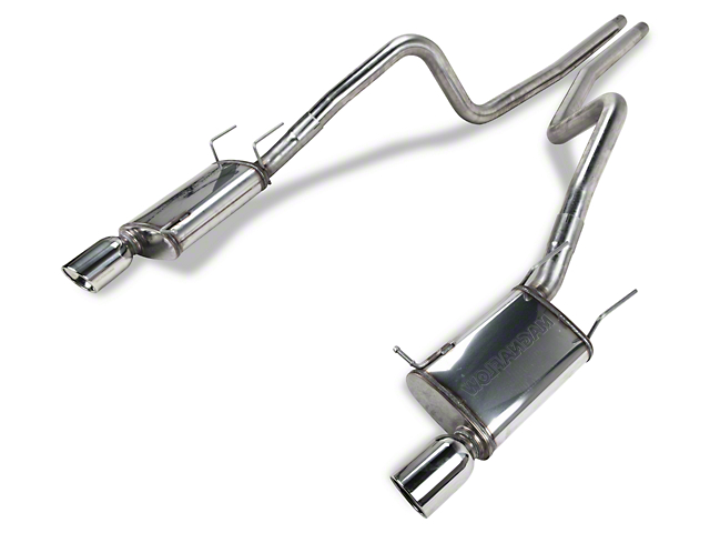 Magnaflow Street Series Cat-Back Exhaust with Polished Tips (11-12 Mustang V6)