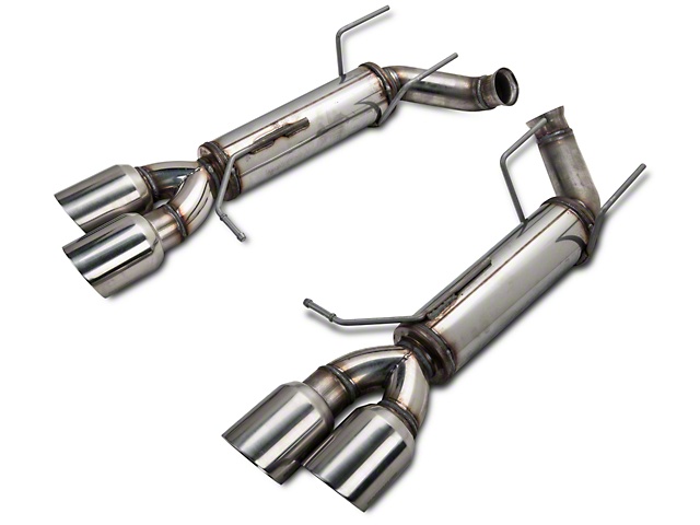 Magnaflow Competition Series Quad Tip Axle-Back Exhaust with Polished Tips (11-12 Mustang V6)