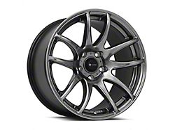 Vors TR4 Hyper Black Wheel; 17x9; 30mm Offset (94-98 Mustang GT, V6)