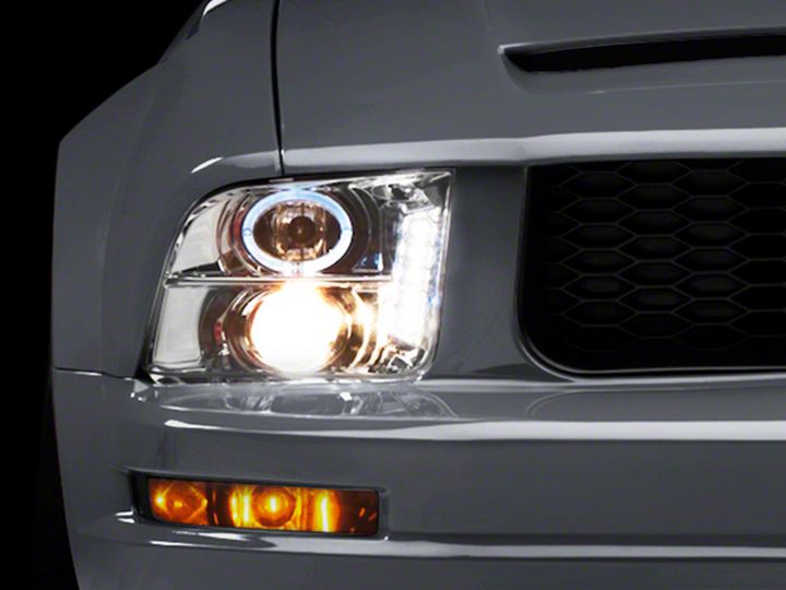 How to Install Raxiom Projector Headlights LED Halo on your Ford Mustang AmericanMuscle