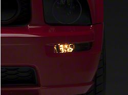 Raxiom Axial Series Turn Signal Lights; Smoked (05-09 Mustang)