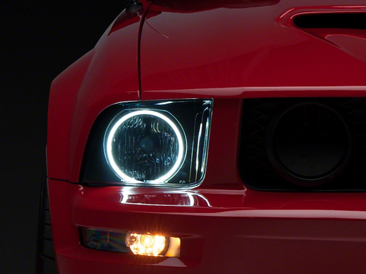 mustang headlights