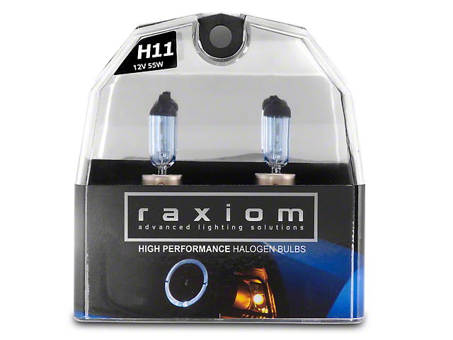 Raxiom Elite Fog Light Bulbs; H11 (05-14 Mustang V6; 10-14 Mustang GT/CS)