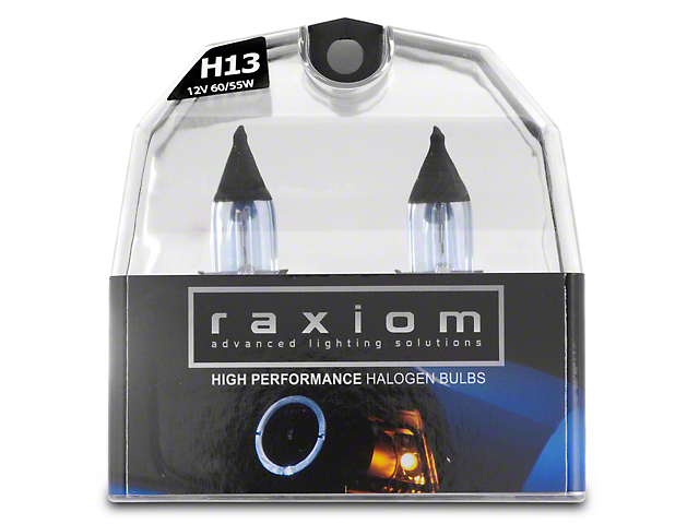 Raxiom Elite Headlight Bulbs; H13 (05-12 Mustang)